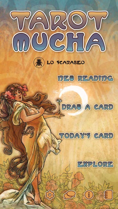 How to cancel & delete Tarot Mucha from iphone & ipad 1