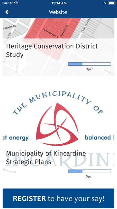 Municipality of Kincardine screenshot 3