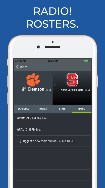 NC State Football App