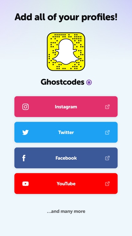 GhostCodes -Discovery for Snap