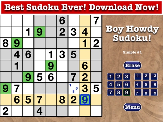 FREE Sudoku Pen & Paper Book with 200,000 Puzzles! screenshot