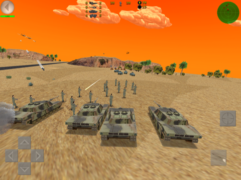 Desert War 3D - Strategy game screenshot 3