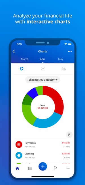 Mobills - 財務經理，費用電子表格和信用卡控制(圖6)-速報App