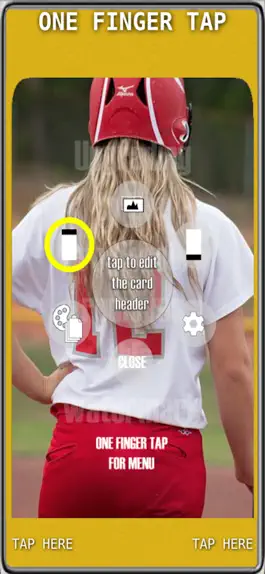 Game screenshot Solis Softball Card Creator apk