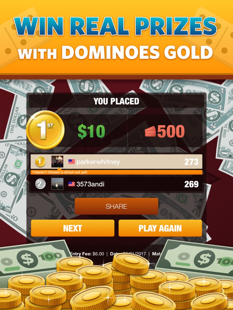Dominoes Gold - Win Prizes App for iPhone - Free Download Dominoes Gold
