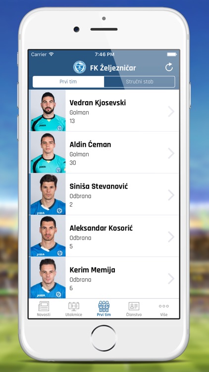 FK Željezničar screenshot-3