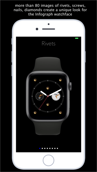 Rivets - rugged watch faces Screenshots