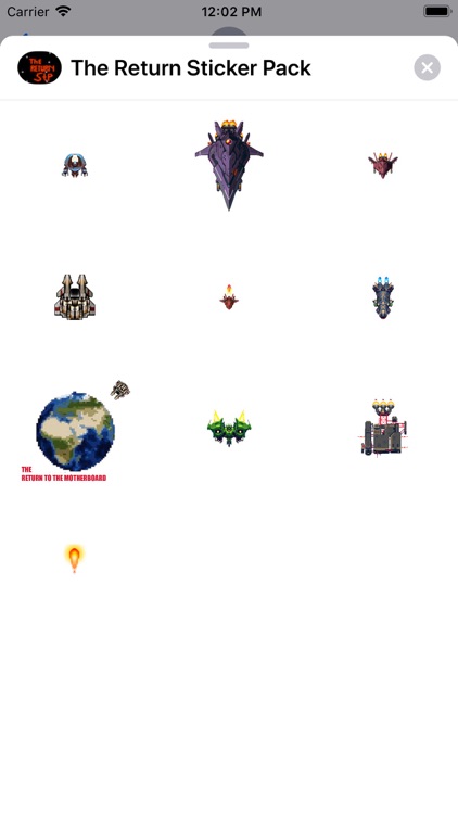 The Return Sticker Pack