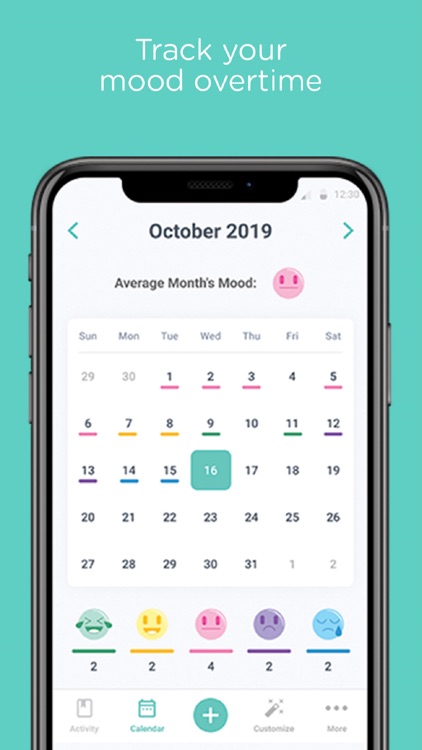 Moodily - Mood Tracker screenshot-4