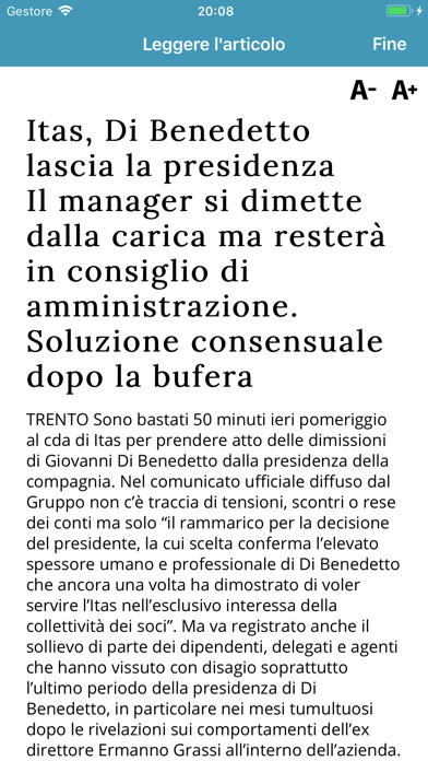 Alto Adige quotidiano screenshot 3
