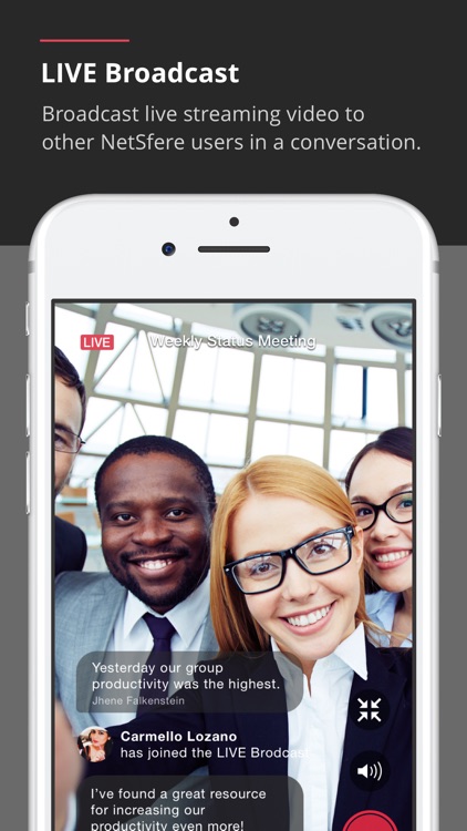 NetSfere Secure Messaging screenshot-3