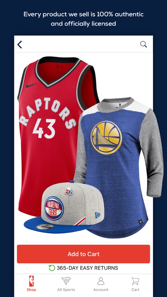 nba fanatics shop