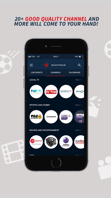 MAXstream - Live Sports & TV for PC - Free Download ...