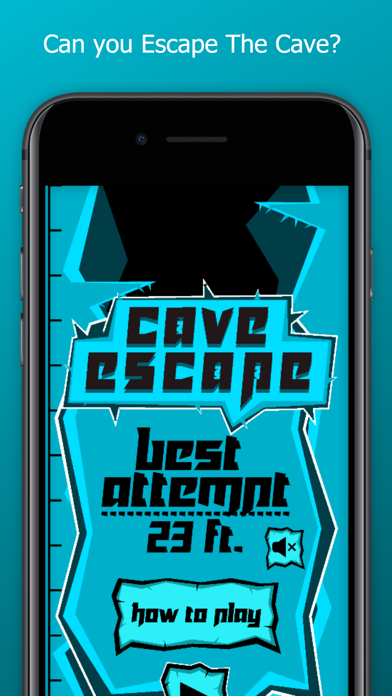 screenshot of Cave Escape. 2