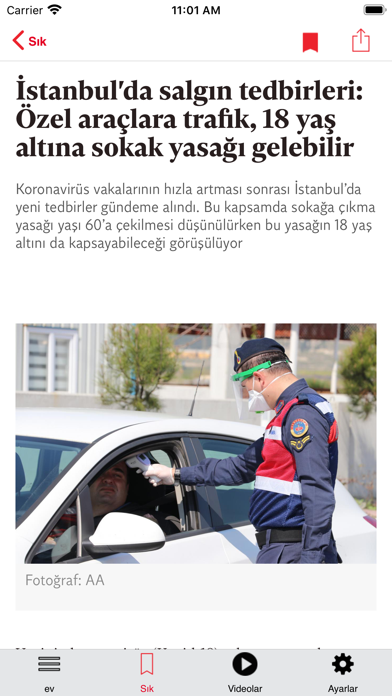 Independent Türkçe screenshot 3