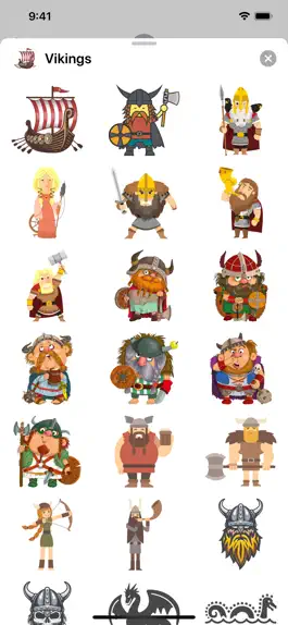 Game screenshot Viking Stickers mod apk