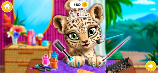 Jungle Animal Hair Salon!