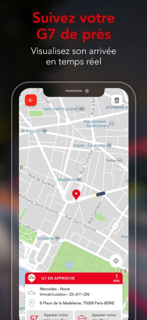 G7 Abonné - Commande de taxi(圖4)-速報App