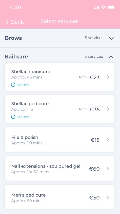 Beauty and Pampering