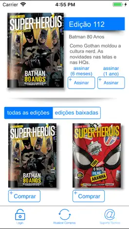 Game screenshot Mundo dos SuperHeróis Revista mod apk