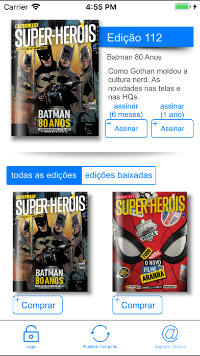 How to cancel & delete Mundo dos SuperHeróis Revista from iphone & ipad 1