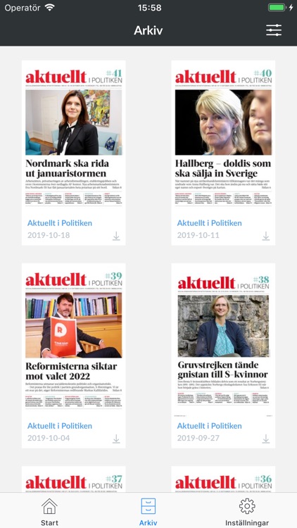 Aktuellt i Politiken