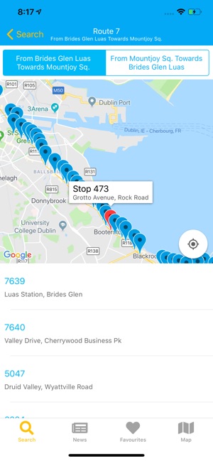 Next Bus Dublin(圖6)-速報App