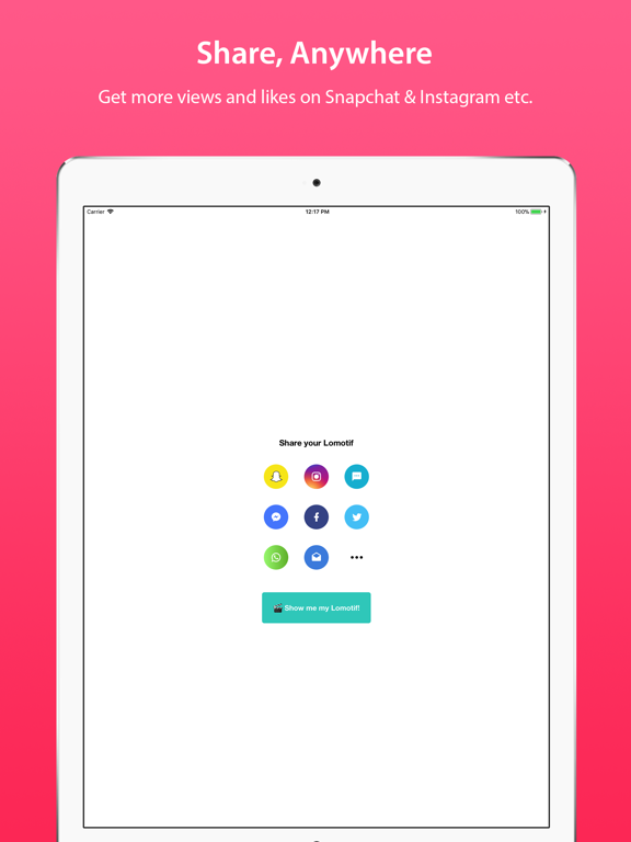 iPad Image of Lomotif - Music Video Editor