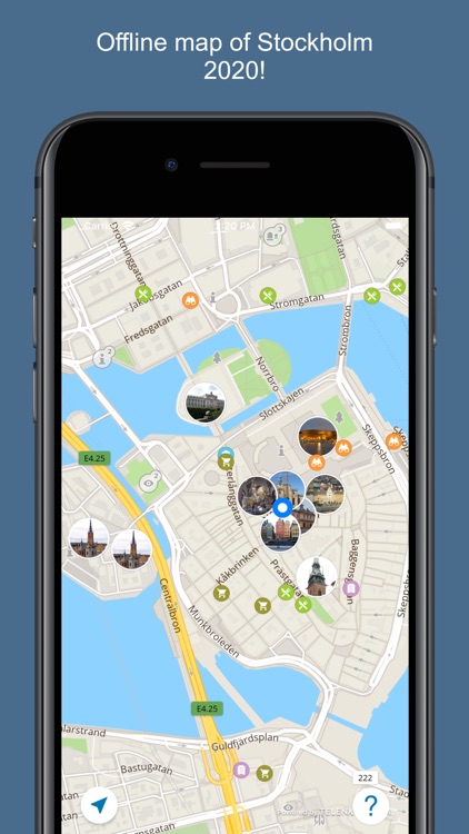 Stockholm 2020 — offline map