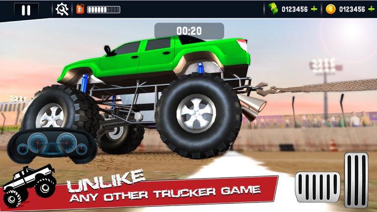 Monster Trucks Tug of War Sim