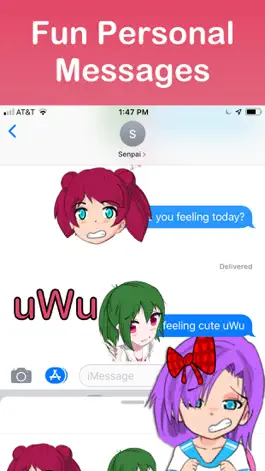 Game screenshot Anime Sticker Emoji Maker apk