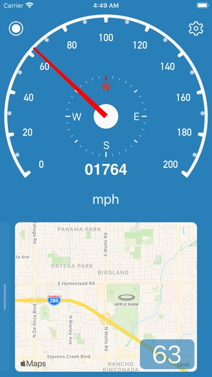 Speedometer Simple screenshot-3