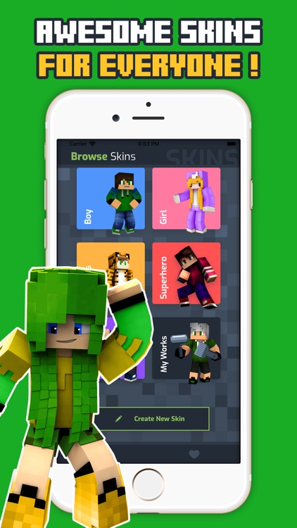 Skins for Minecraft ™ • Crafty