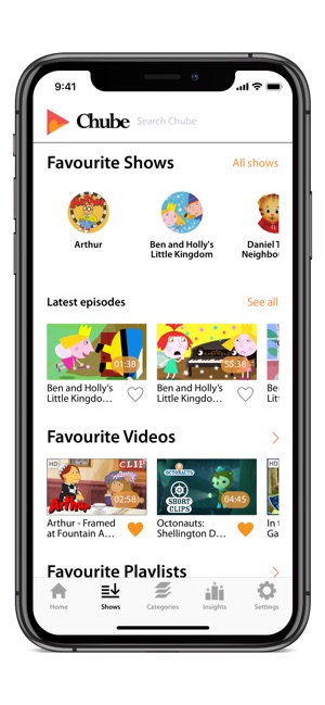 Chube: Kids & Baby Videos Lock