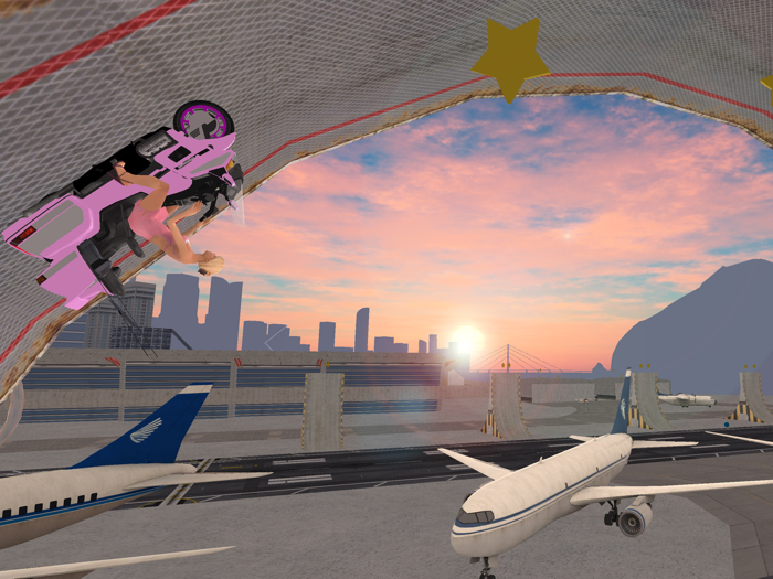 Fast Motorcycle Driver Extreme