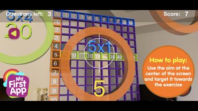 Multiplication table - AR game screenshot 3