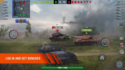 Screenshot from World of Tanks Blitz MMO
