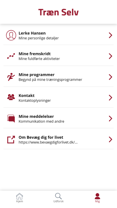 Træn Selv screenshot 2