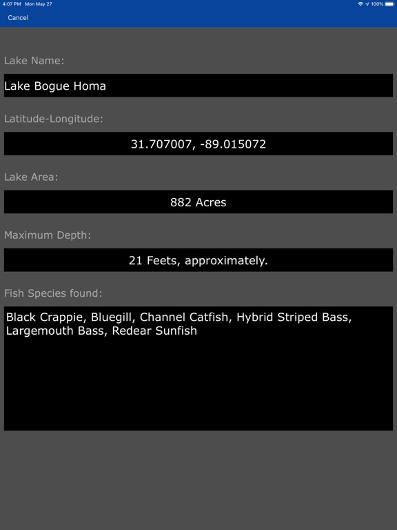 Screenshot #5 pour Louisiana-Mississippi-Alabama