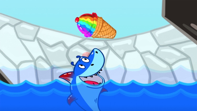 Ice Cream Mixer: Shark Games screenshot-8