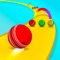 Get ready to Play "Cricket Ball Twist Rainbow Color", the most exciting splashy game available on mobile