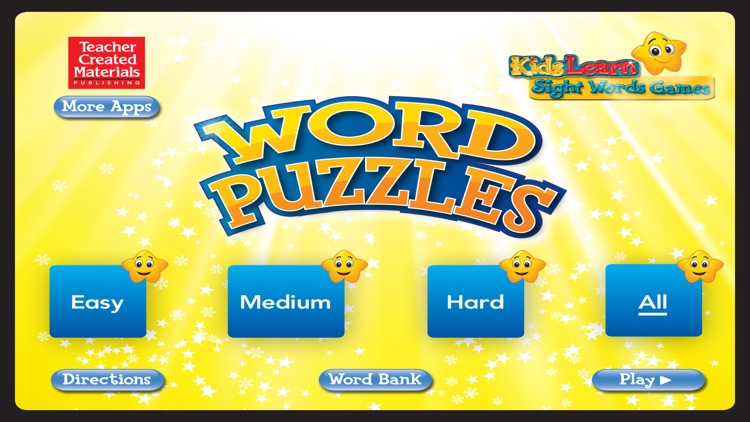 Word Puzzles: Sight Words