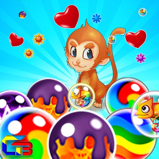 Bubble Breaker Monkey Witch Icon