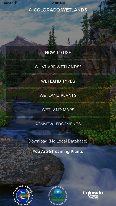 How to cancel & delete Colorado Wetlands Mobile App from iphone & ipad 1