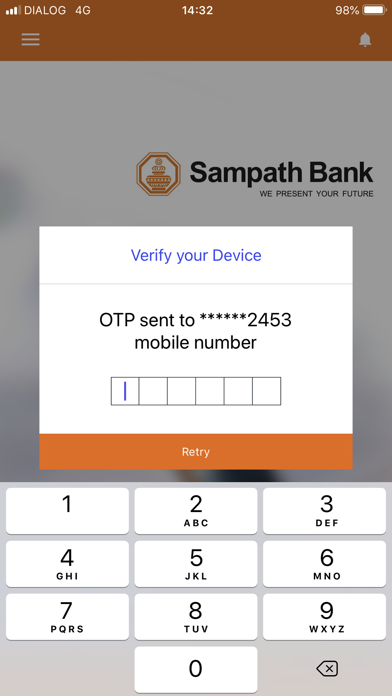 How to cancel & delete Sampath Bank Mobile App from iphone & ipad 2