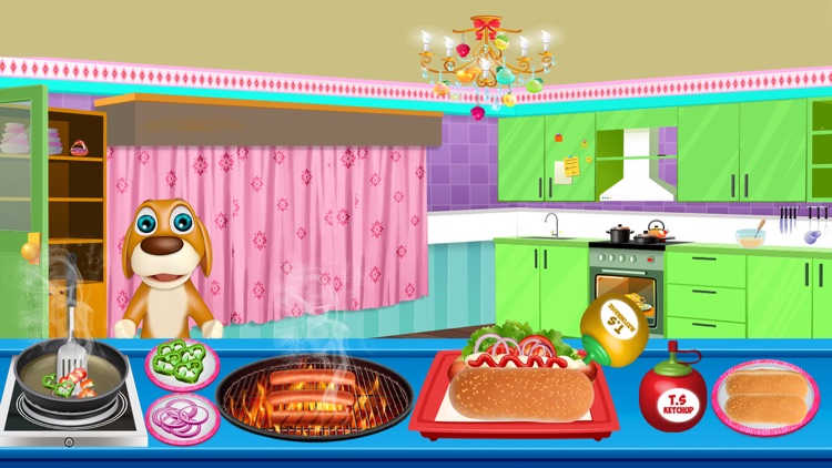 Cute Pets Kitchen Cooking screenshot-5