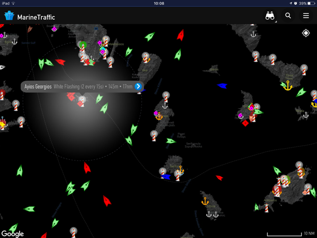 MarineTraffic - Ship Tracking Screenshot