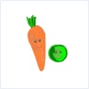 peas & carrots, carrots & peas
