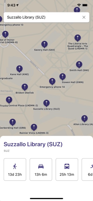 UW Campus Maps(圖3)-速報App