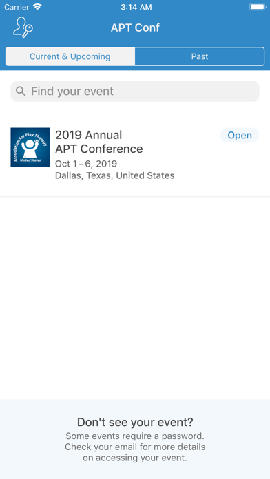 How to cancel & delete APT Annual Conference from iphone & ipad 2